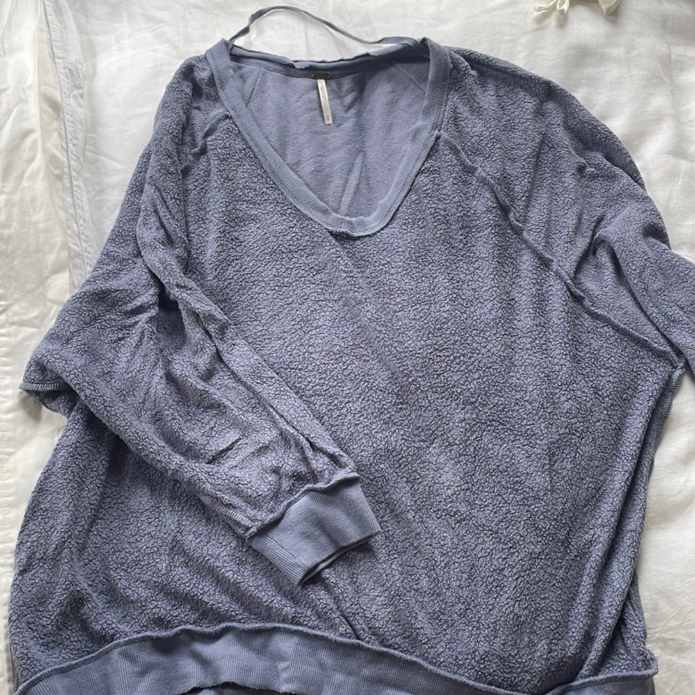 Oversized free people sweatshirt